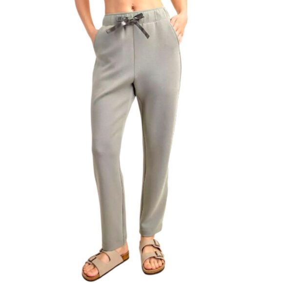 Rae Mode Women's Sage Green Modal Sydney Sweatpants Size L - Picture 1 of 7